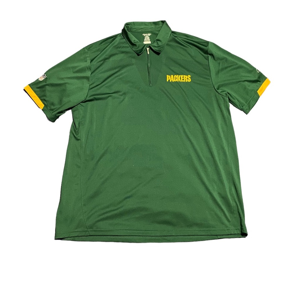 🔥 Green Bay Packers Reebok Collared Shirt Men's XL